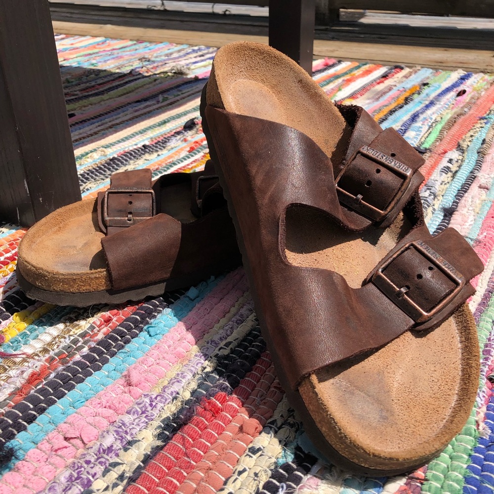 Birkenstock Nubuck Leather Arizona MENS, GUC